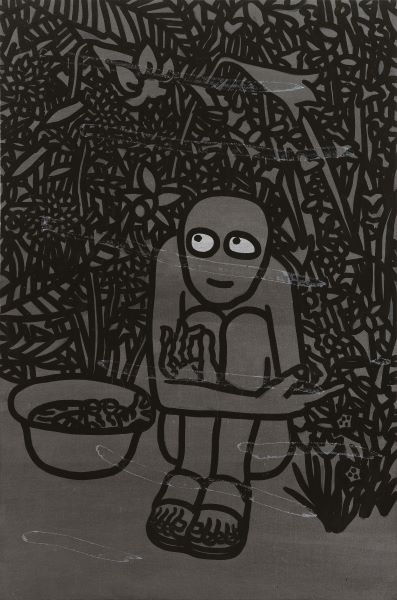 [2008] Secret Garden, Acrylic...canvas, 162x112cm